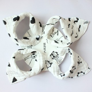 Khăn Quàng Cổ Chất Liệu Cotton Mềm Mại Cho Bé