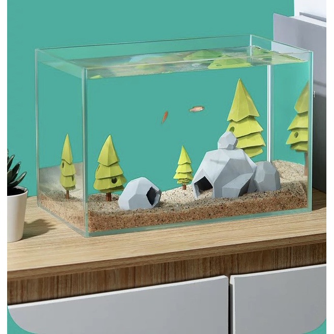 Trang Trí Hồ Cá Rừng Núi