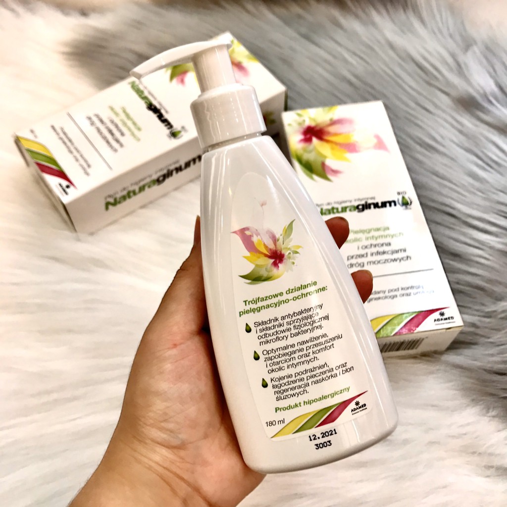 DUNG DỊCH VỆ SINH PHỤ NỮ NATURAGINUM BIOINTIMA 100ML