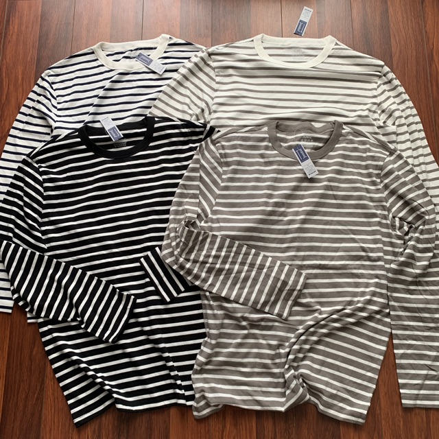 Ao Gior sọc tay dài ,chất cotton dầy dặn | BigBuy360 - bigbuy360.vn