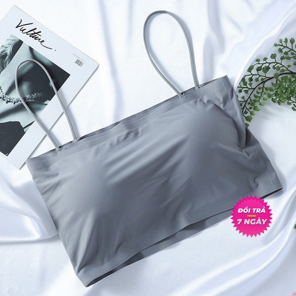 Áo Ngực S3BRA06CBT Áo Bra Chất Su Quây Hở Vai Cực Hot Hit Siêu Thoải Mái Màu Trắng Mặc Áo Dài(Freesize 45-65kg) | BigBuy360 - bigbuy360.vn