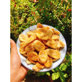 Hũ 300Gr Chuối Sấy Đà Lạt Giòn, Ngon, Không Vụn