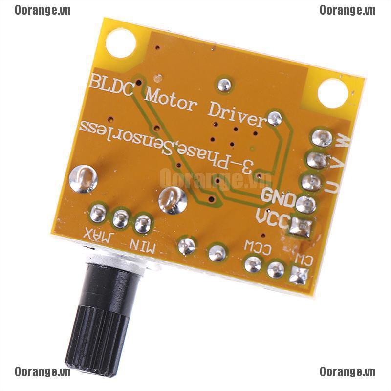 MT DC 5V-12V 2A 15W brushless motor speed controller no hall bldc driver board BH