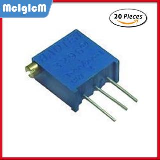 Bộ 20 chiết áp 3296x 100 ~ 1m ohm