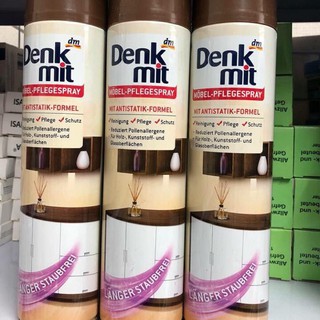 Dung dịch làm sạch nội thất gỗ Denkmit 400ml