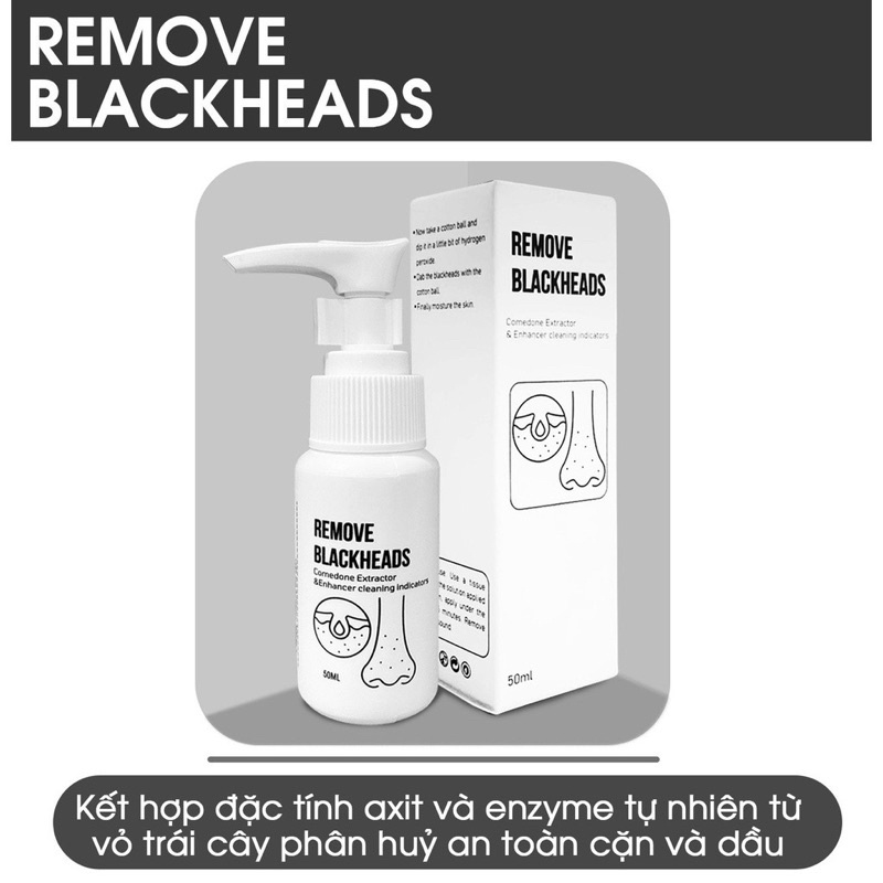 Ủ mụn đầu đen Remove Blackheads 50ml