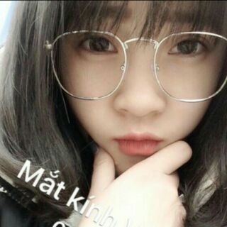 Mắt kính tròn siêu kute