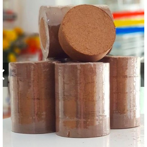VIÊN NÉN MỤN XƠ DỪA TRỒNG RAU,HOA CÂY CẢNH