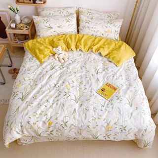Bộ chăn ga gối 4 món 100%
