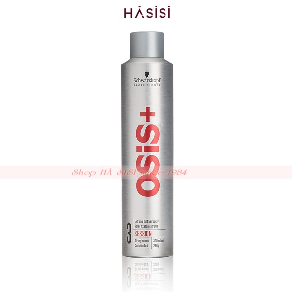 KEO XỊT TÓC CỨNG SCHWARZKOPF - OSIS - Session #3 300ml