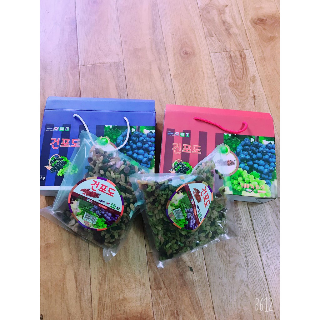 Nho khô xanh sấy lạnh Hàn Quốc không hạt