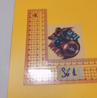Sticker ủi, hình ủi, patch ủi Anvenger (Phụ liệu may vá trang trí quần áo may mặc, Handmade, DIY)