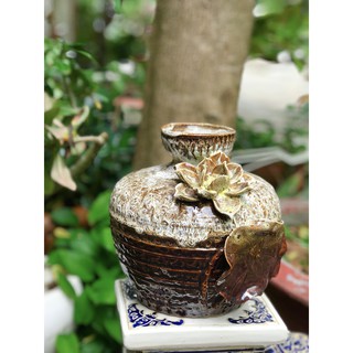 bình hoa gốm sứ bát tràng 09