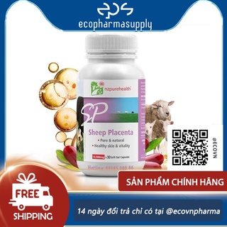 Đẹp Da Cùng Nhau Thai Cừu Sheep Placenta NZPureHealth 30v