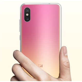 Ốp dẻo trong suốt cho Xiaomi Mi 8 Pro (Hàng loại A)
