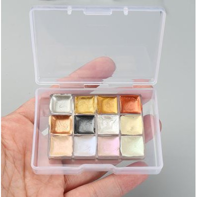 Pocket màu nước Van Gogh pearl ngọc trai set mini 12/24/32/40/72 màu dung tích 0.5ml