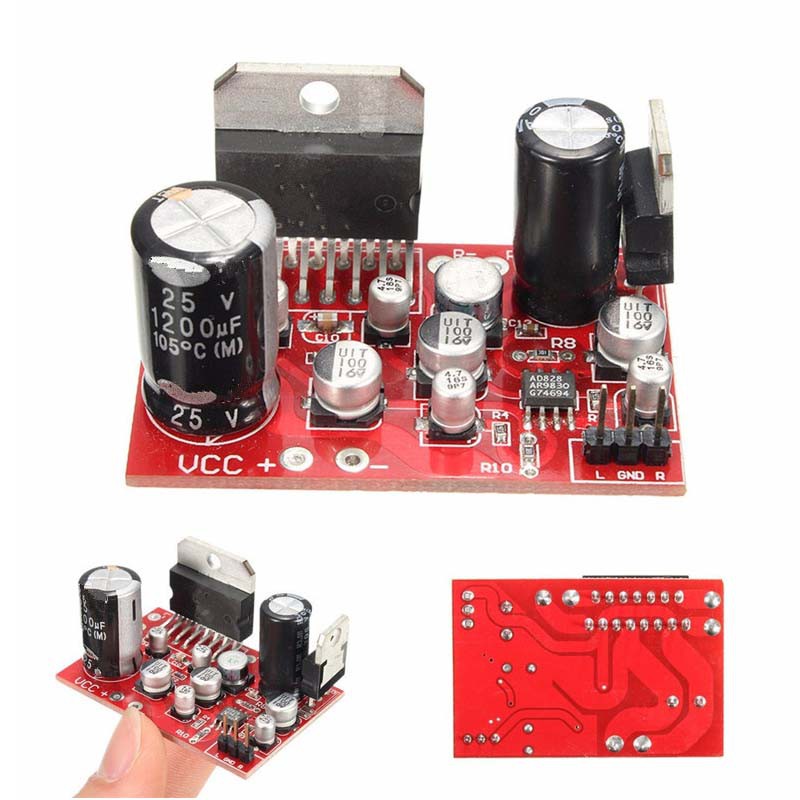 1 Bảng Mạch Khuếch Đại Âm Thanh TDA7379 2 * 38W DC 12V w / AD828