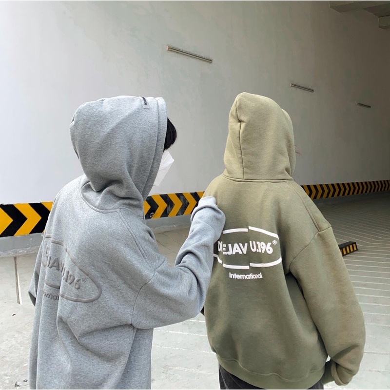 Áo hoodie zip DEJAVU.196 basic - Color pack