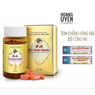 Viên uống Sắc Ngọc Khang Vi Tảo Lục - Hộp 60 viên