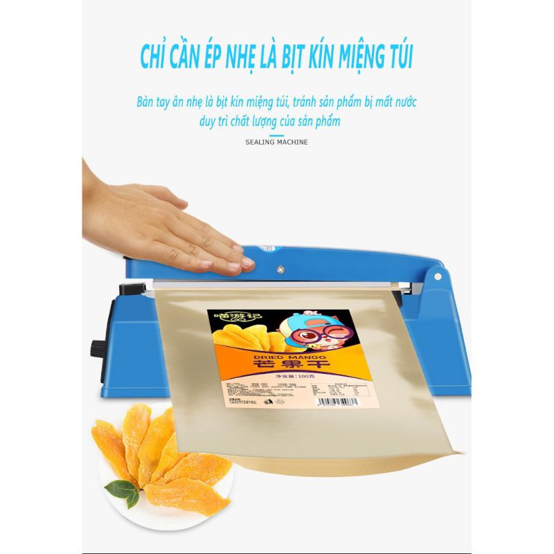 Máy hàn miệng túi thân thép