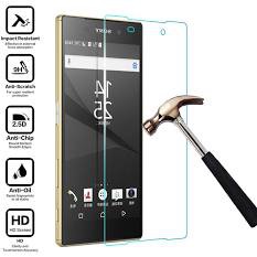 Kính cường lực Sony Z Kính trong suốt mài cạnh tặn kèm khăn lau.