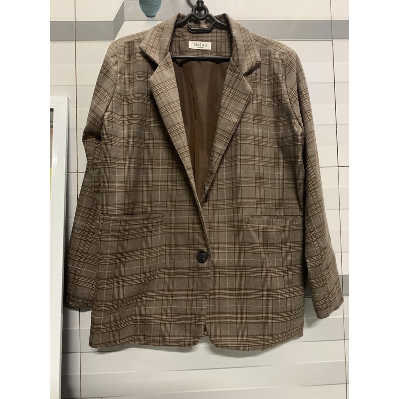 Siêu phẩm blazer caro Hàn | BigBuy360 - bigbuy360.vn