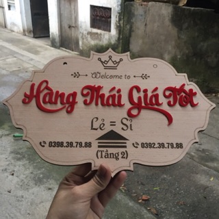 Bảng Gỗ Giá Rẻ - Decor Trang Trí - Thiết Kế Miến Phí