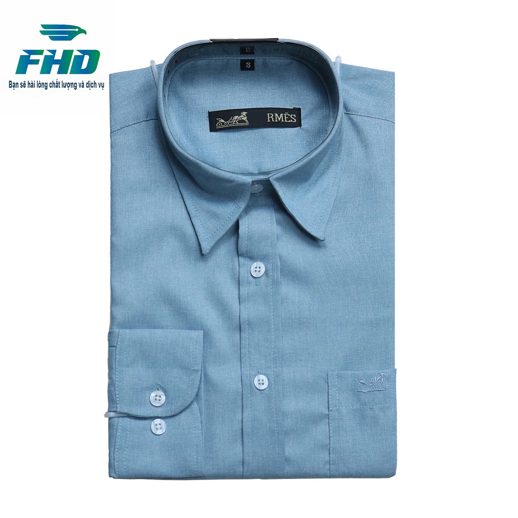 Áo Sơ Mi Nam Tay Dài Chất Vải Cotton Cao Cấp Mềm Mịn Họa Tiết Lạ Mắt FHDA019