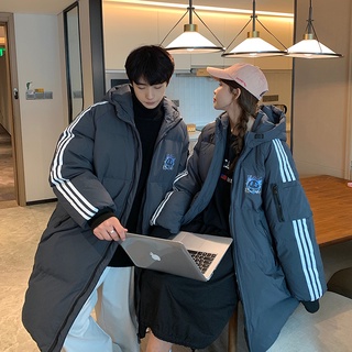 Áo phao nam nữ dáng dài ulzzang có mũ phong cách hàn quốc đẹp dày dặn