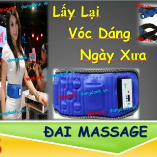 Đai X5 massage giảm mỡ