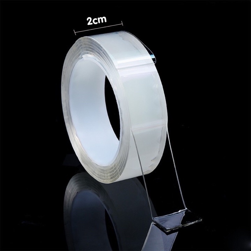 Băng keo dán dính trắng và hai, 2 mặt đa năng trong suốt 3m Dày 0,8mm 1,1 mm siêu dính supercheap