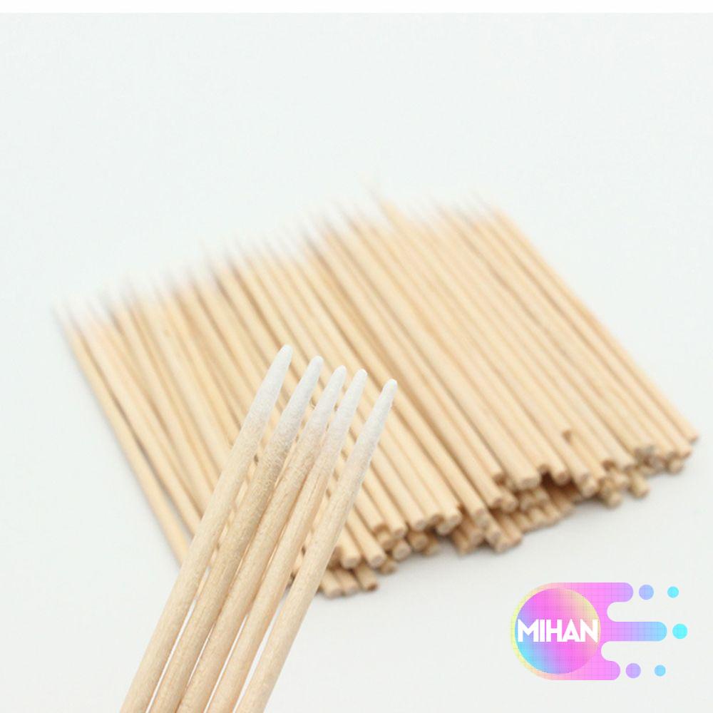 [Hàng mới về] Set 100/300 tăm bông siêu nhỏ dùng một lần chuyên dụng cho tẩy trang