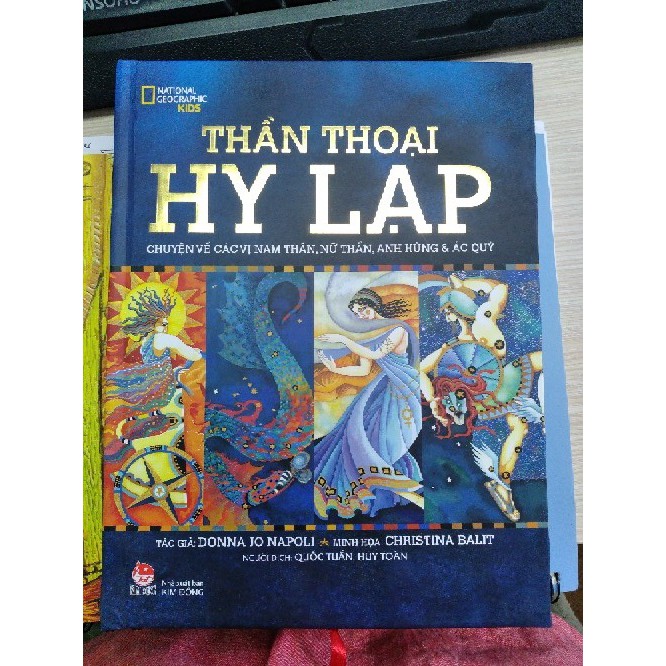 Sách - Thần Thoại Hy Lạp - Chuyện Về Các Vị Nam Thần, Nữ Thần, Anh Hùng Và Ác Quỉ (Tái Bản 2019)