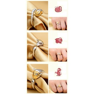 Nhẫn nữ 12 con giáp