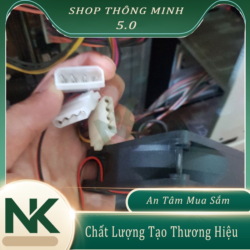 Quạt Tản Nhiệt Kèm HUB 12V 0.16A 12x12CM 1500RPM 8x8CM 0.3A Quạt máy tính kèm hub