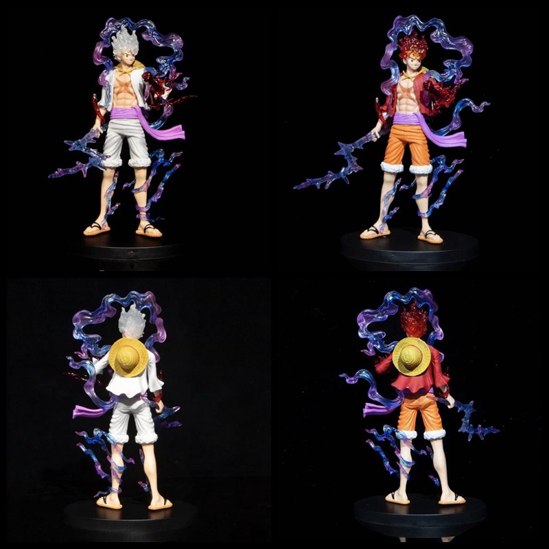 Mô Hình Đồ Chơi Nhân Vật Luffy Gear 5 Trong Phim Hoạt Hình One Piece 17-21cm
