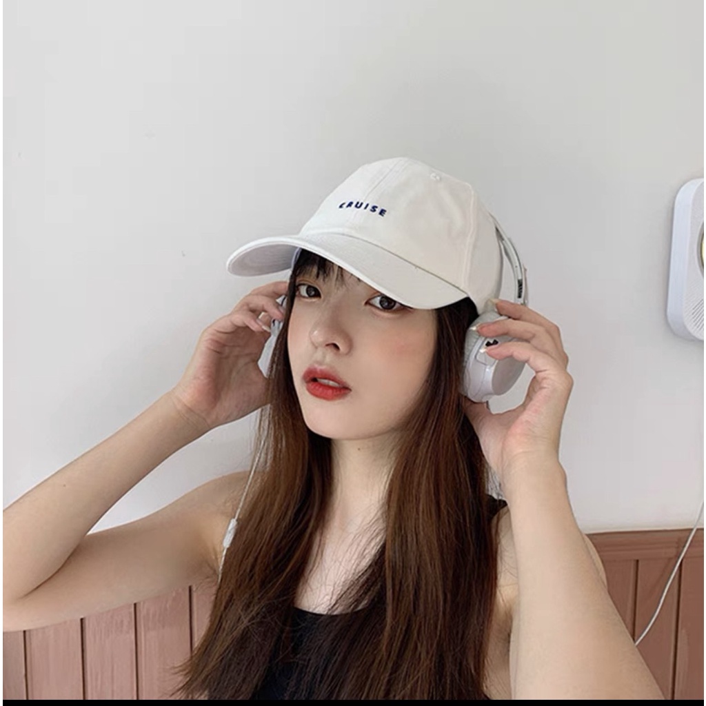 Mũ lưỡi trai chữ thêu Cruise hot mùa hè 2022 UNISEX nam nữ