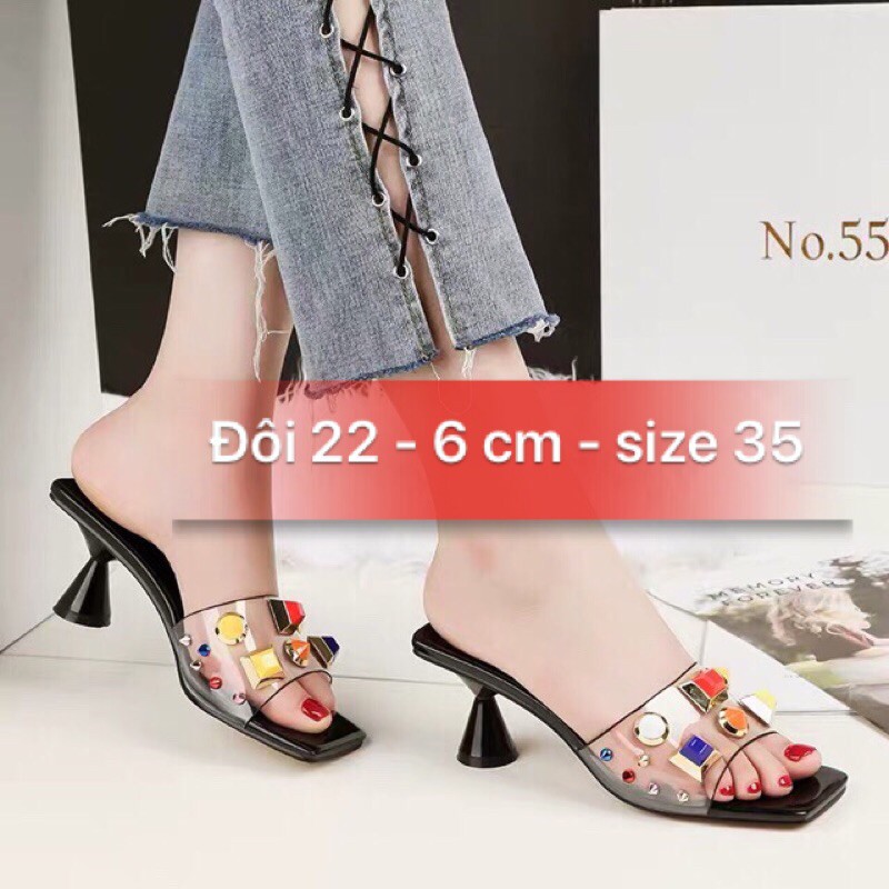 DÉP ĐẾ XUỒNG, DÉP CAO GÓT HÀNG QC CAO CẤP