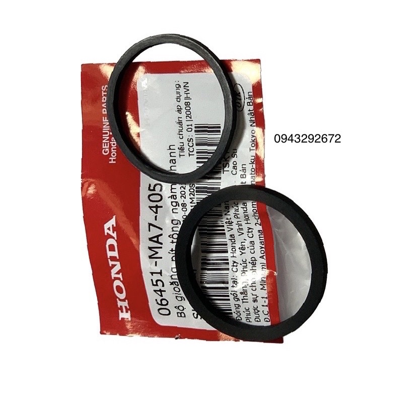 Bộ gioăng pít tông ngàm phanh Winner, Blade, Wave 110, Future Mập Honda