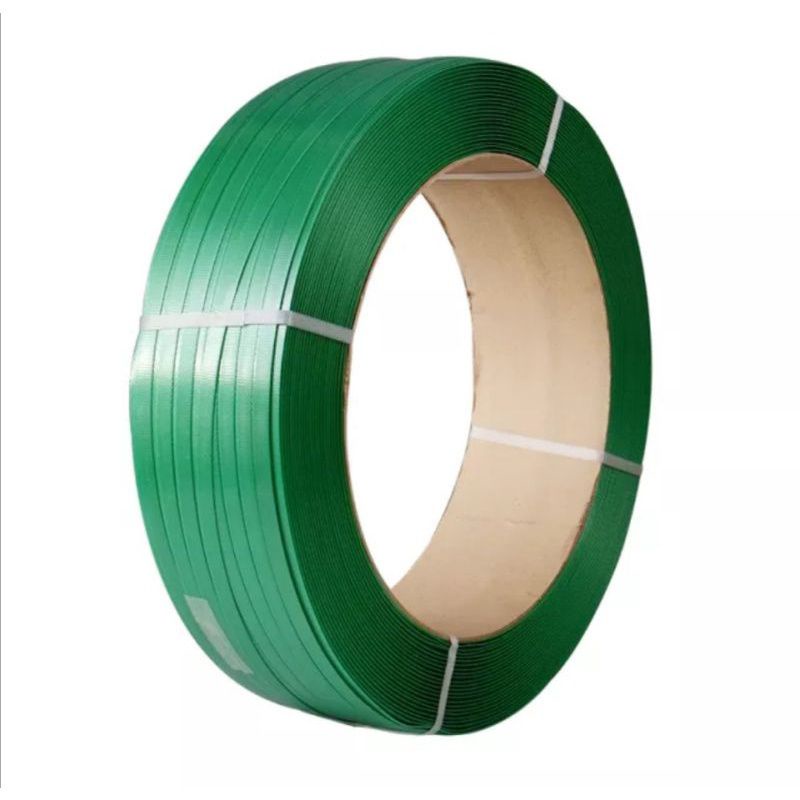 Dây đai nhựa PET 16mm / 19mm loại tốt khả năng chịu lực cao dùng cho máy đóng đai hàn nhiệt và dụng cụ thủ công