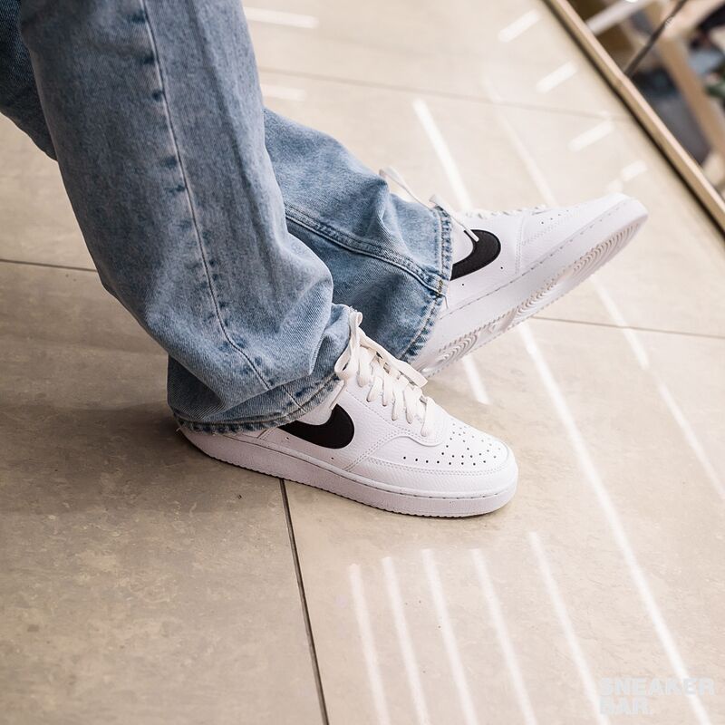 Giày Nike Chính Hãng 🔴Hàng Chính Hãng🔴Nike Court Vision Allwhite - Hologram - Pink - Giày Thể Thao Unisex - Simple SHãng