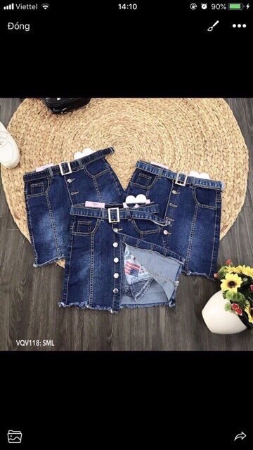 Váy quần siêu thời trang kèm chụp thật ko kèm thắt lưng | BigBuy360 - bigbuy360.vn