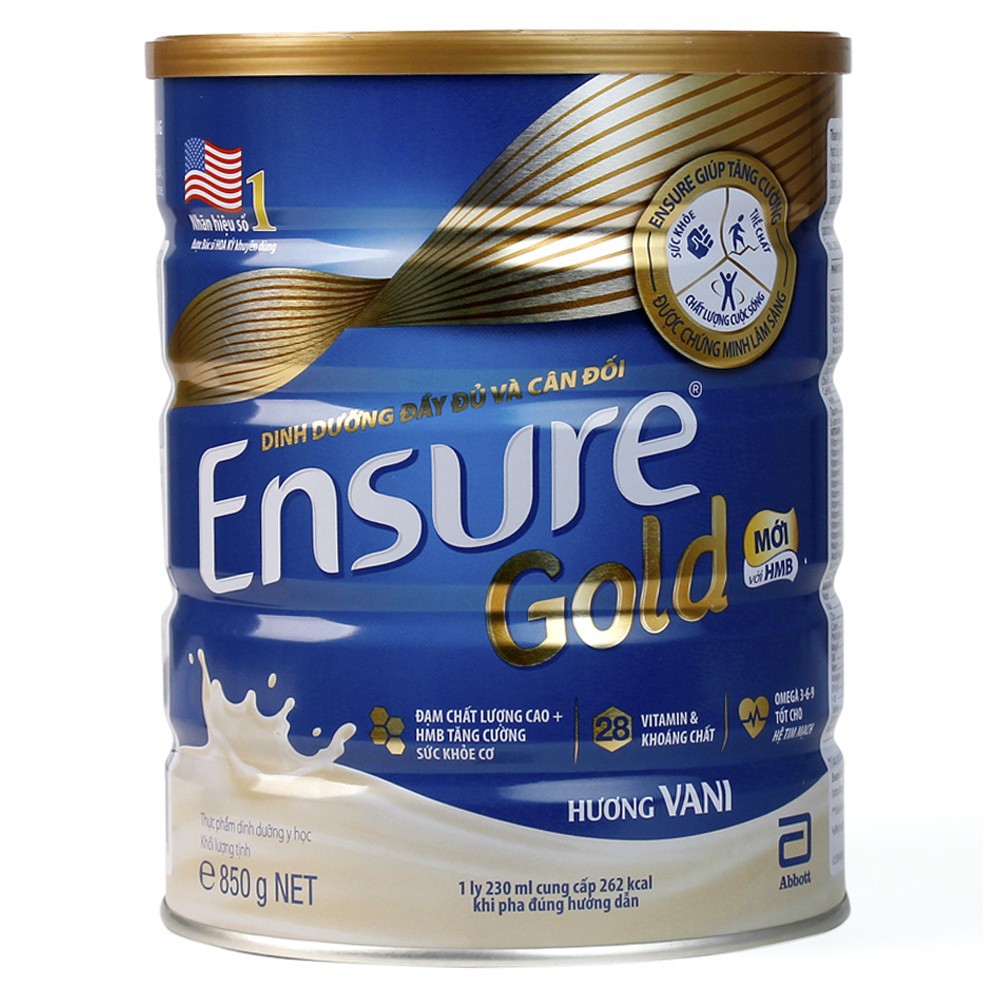 SỮA ENSURE GOLD 850G