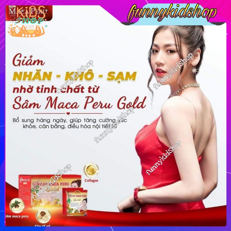 Combo 5 hộp sâm maca peru gold nhập khẩu