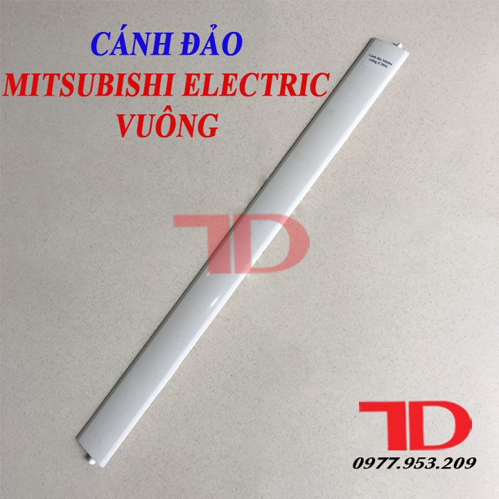 Chuyển hướng gió điều hòa, cánh đảo dàn lạnh điều hòa Mitsubishi Electric vuông