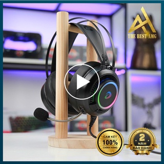 Tai Nghe Máy Tính Có Mic Gaming Led Rgb Tai Nghe Headphone Chụp Tai Laptop DAREU EH416 Nghe Nhạc Chơi Game Có Dây