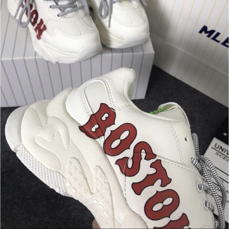 GIÀY SNEAKER NAM NỮ MLB CHỮ ĐỎ BOSTON MIỄN SHIP TOÀN QUỐC MLB BOSTON REP 11 | BigBuy360 - bigbuy360.vn