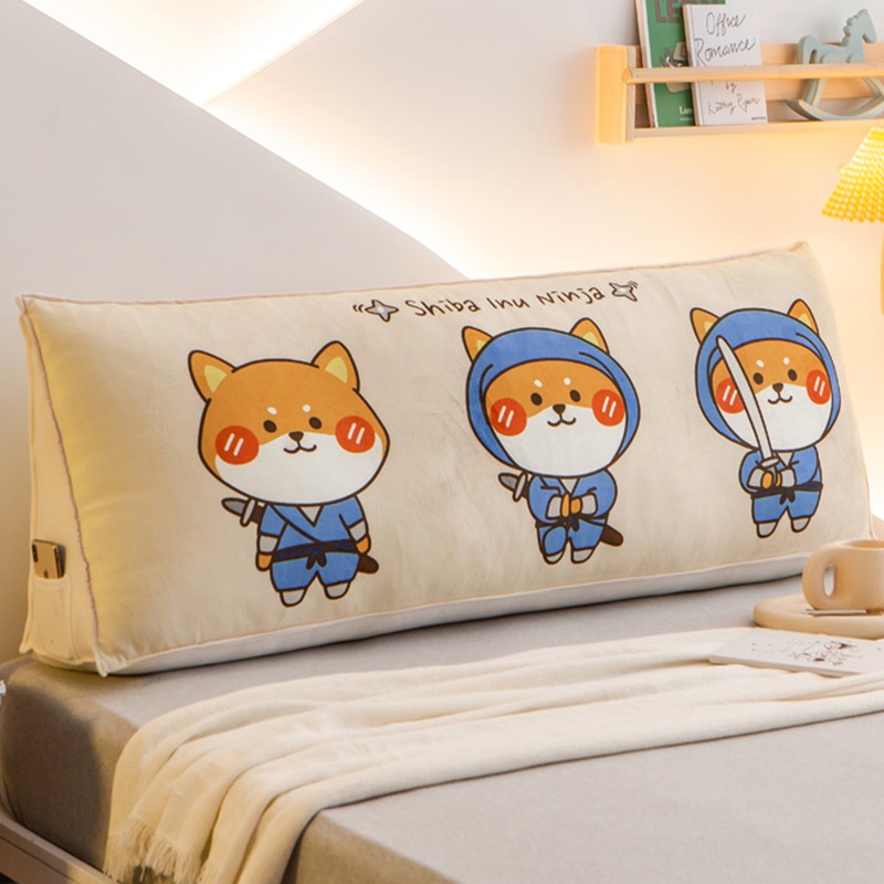 Gối tựa đầu giường Bo Decor họa tiết ngộ nghĩnh size 1m5 và 1m8