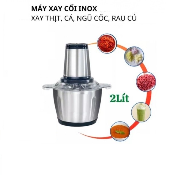 cối xay thịt inox, máy xay thịt inox