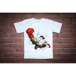 Áo thun in hình Saitama đấm cực đẹp